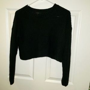 Dark forest green sweater